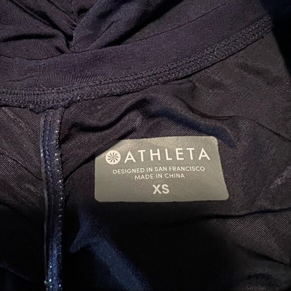 3 for $30! Athleta navy womens tank top - Picture 3 of 6